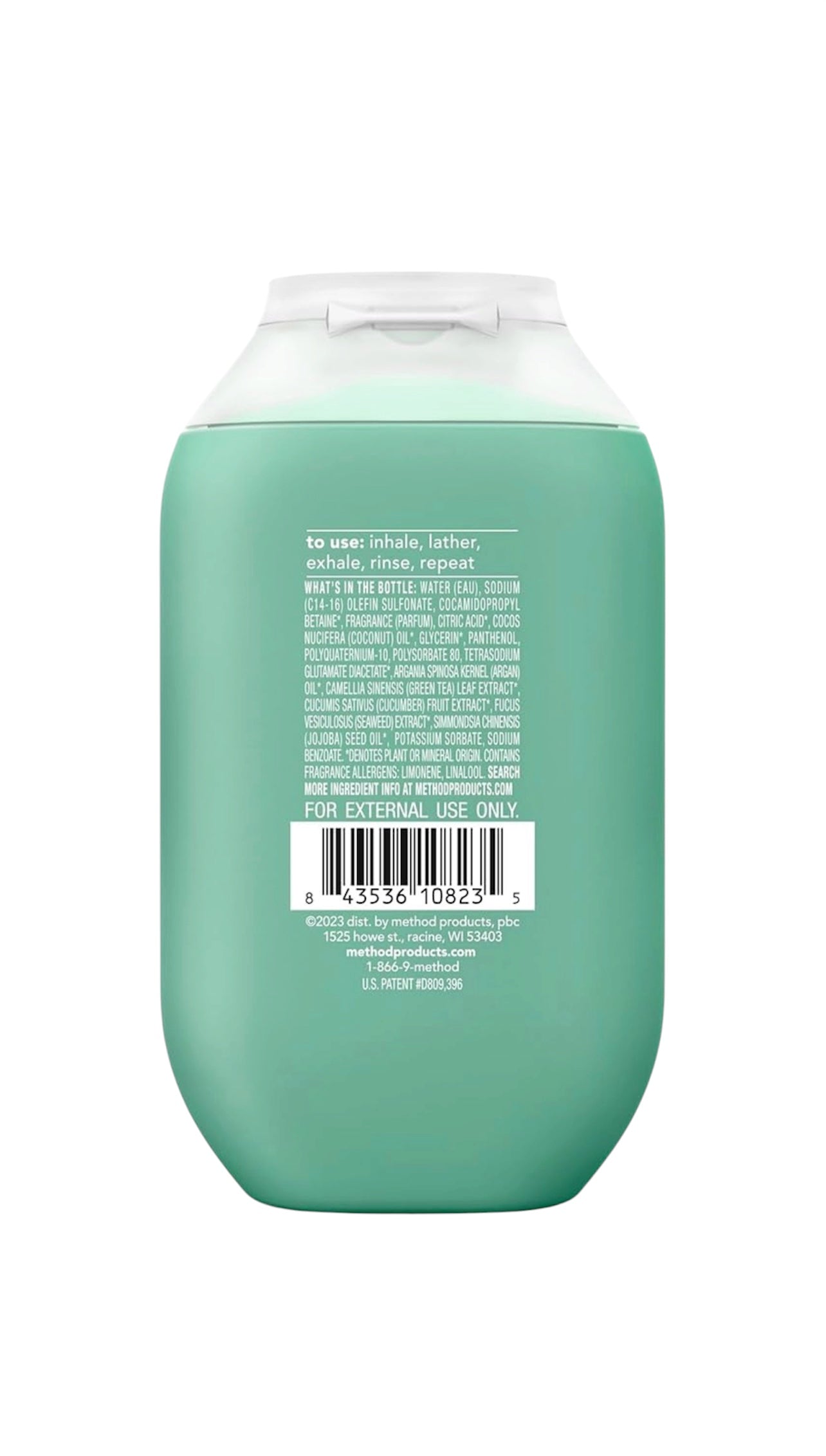 Method Daily Shampoo, Daily Zen, 3.4oz (3 Pack)