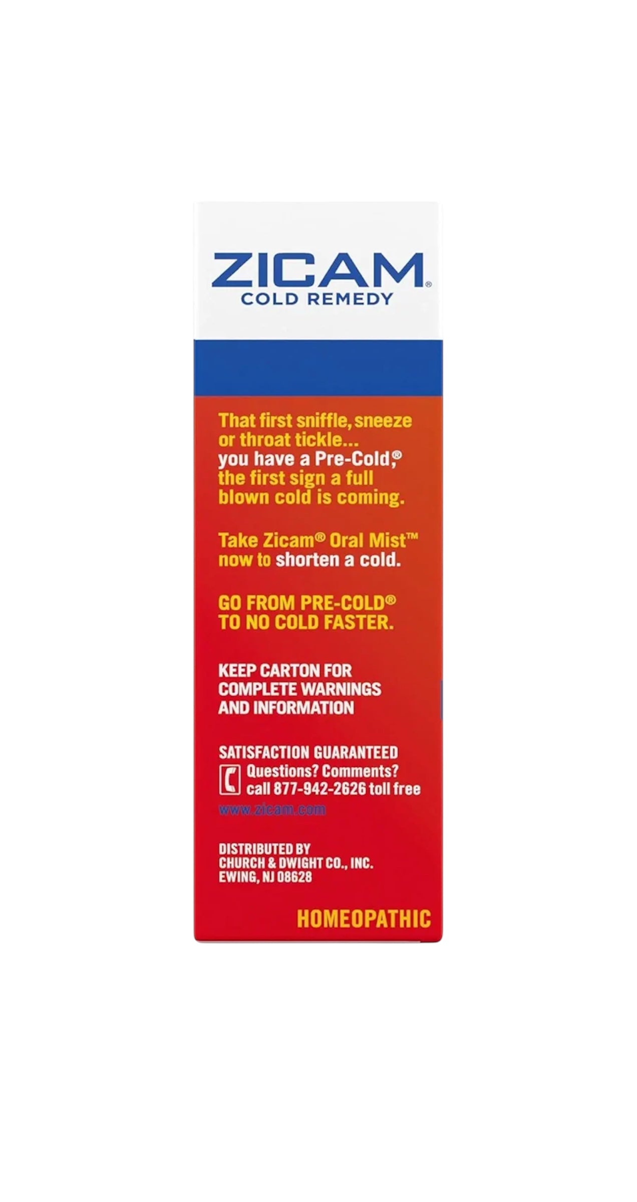Zicam Cold Remedy Pre Cold Medicine Oral Mist, Arctic Mint - 1 Oz, (Pack of 3)
